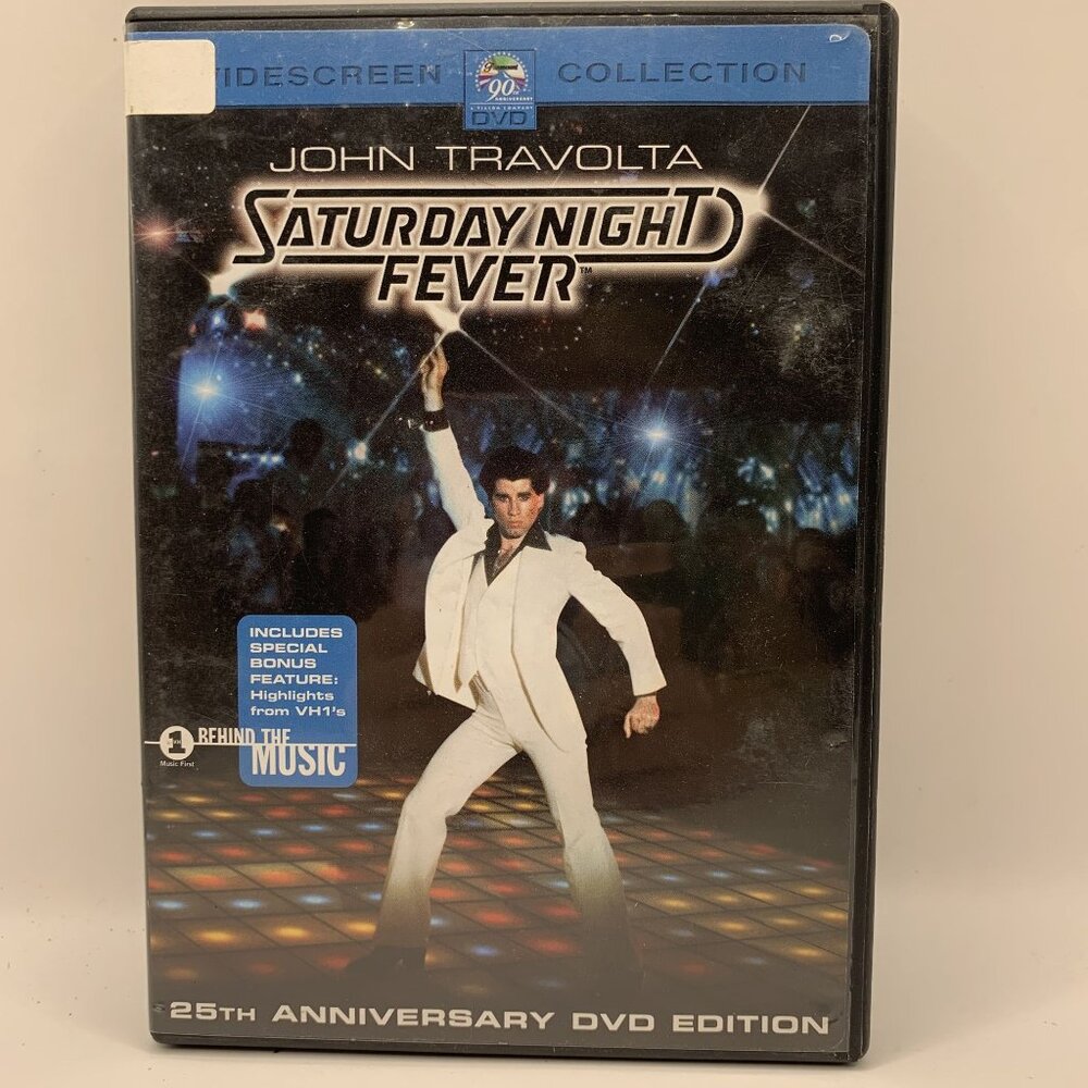 Saturday Night Fever 25th Anniversary DVD Rated R Widescreen Paramount
